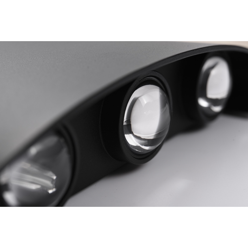Azzardo AZ3484 - LED Utomhus Väggbelysning GINNA 6xLED/1W/230V IP54