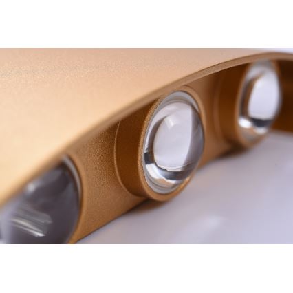 Azzardo AZ3485 - LED Utomhus Väggbelysning GINNA 6xLED/1W/230V IP54