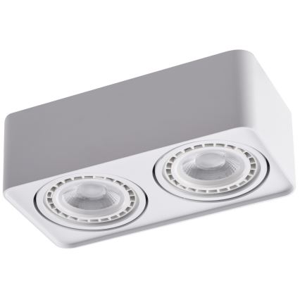 Azzardo AZ4132 - Spotlight  PAOLA 2xGU10-ES111/16W/230V vit 