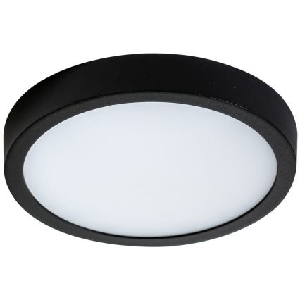 Azzardo AZ4235 - LED taklampa  MALTA LED/12W/230V diameter  17 cm svart 