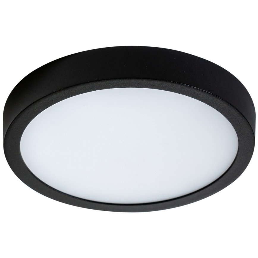 Azzardo AZ4235 - LED taklampa  MALTA LED/12W/230V diameter  17 cm svart 