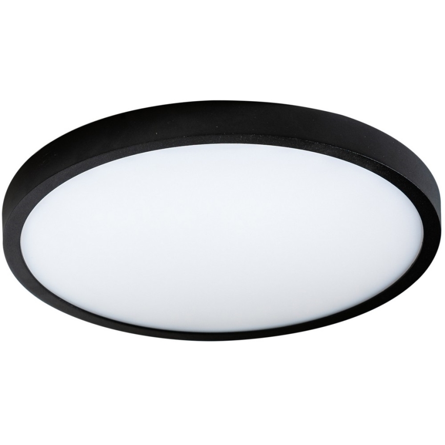 Azzardo AZ4243 - LED taklampa  MALTA LED/24W/230V d. 30 cm svart 