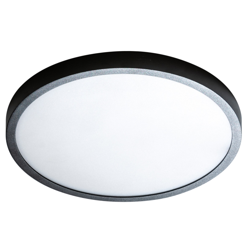 Azzardo AZ4243 - LED taklampa  MALTA LED/24W/230V d. 30 cm svart 