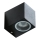 Azzardo AZ4267 - Utomhus vägglampa  RIMINI 1xGU10/35W/230V IP54 fyrkant 
