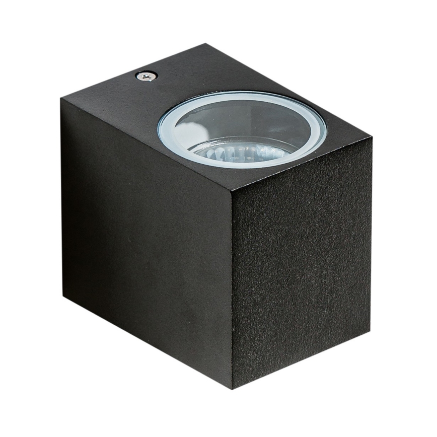 Azzardo AZ4267 - Utomhus vägglampa  RIMINI 1xGU10/35W/230V IP54 fyrkant 