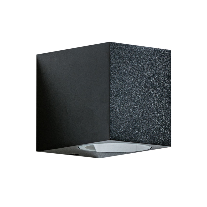 Azzardo AZ4267 - Utomhus vägglampa  RIMINI 1xGU10/35W/230V IP54 fyrkant 