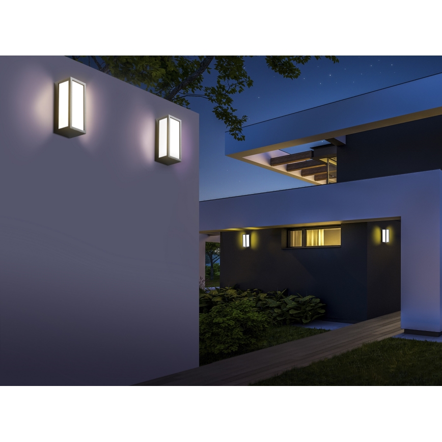 Azzardo AZ4348 - Utomhus vägglampa  VENETO 1xE27/18W/230V IP54