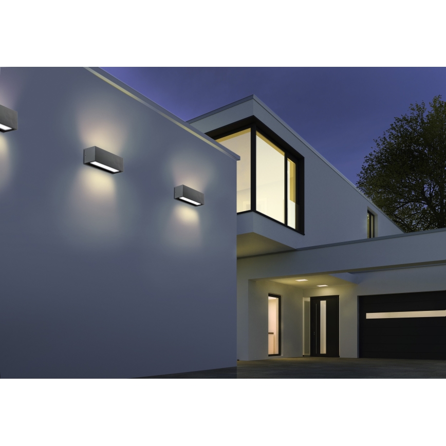 Azzardo AZ4350 - Utomhus vägglampa  VENTA 1xE27/18W/230V IP54