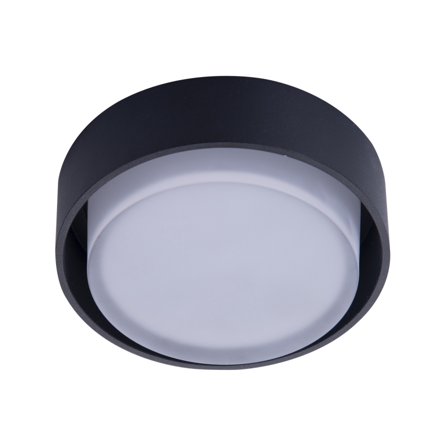 Azzardo AZ4389 - LED Badrum infälld lampa  KASTORIA LED/7W/230V IP44 svart