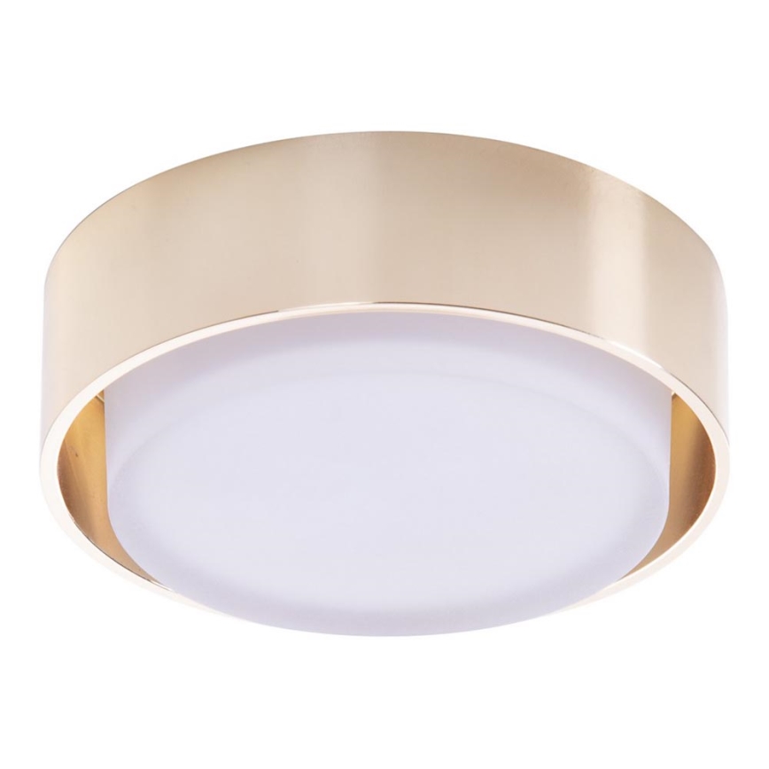 Azzardo AZ4390 - LED Badrum infälld lampa  KASTORIA LED/7W/230V IP44 gold