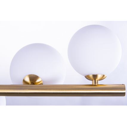 Azzardo AZ4409 - Taklampa SYBILLA 7xG9/25W/230V i guld