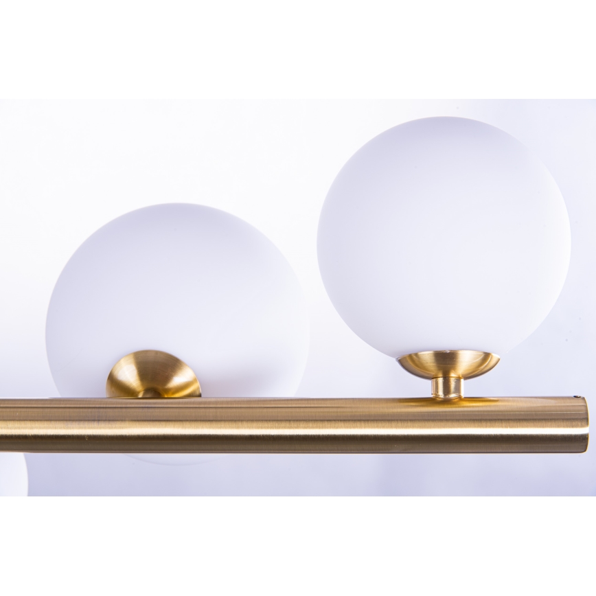 Azzardo AZ4409 - Taklampa SYBILLA 7xG9/25W/230V i guld