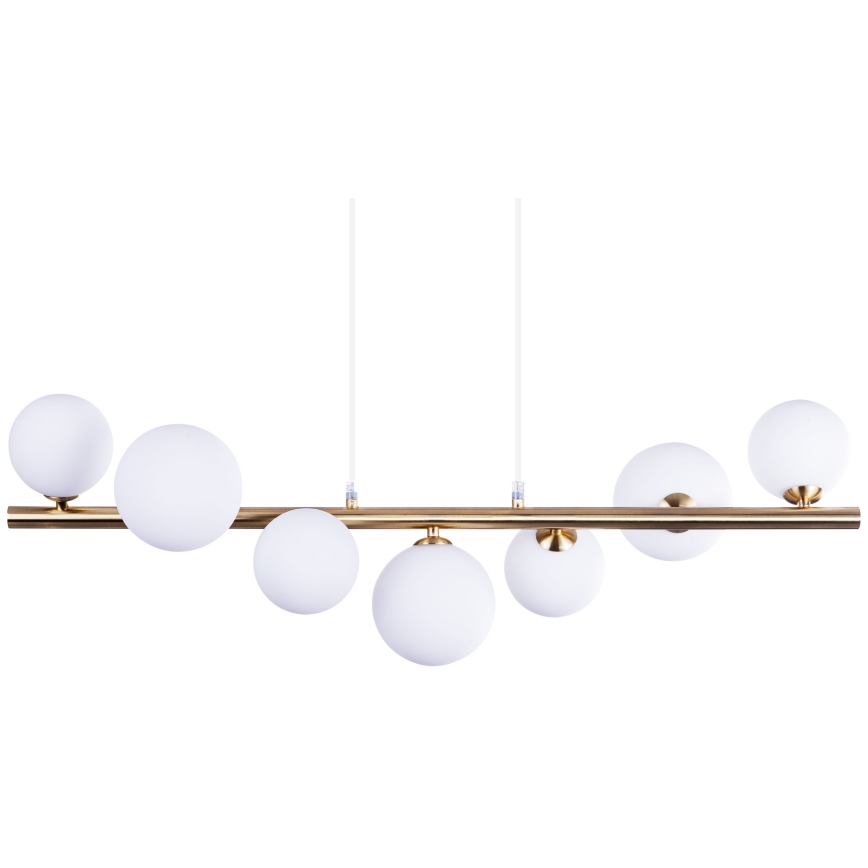 Azzardo AZ4409 - Taklampa SYBILLA 7xG9/25W/230V i guld