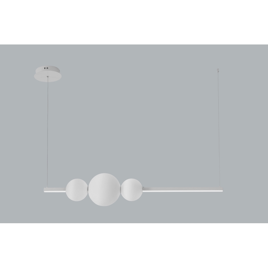 Azzardo AZ4426 - LED Dimmable takkrona  on a string SANDRA LED/48W/230V vit 