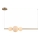 Azzardo AZ4427 - LED Dimmable takkrona  on a string SANDRA LED/48W/230V gold