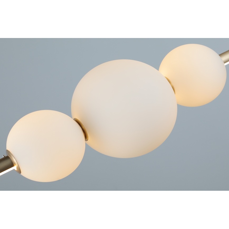 Azzardo AZ4427 - LED Dimmable takkrona  on a string SANDRA LED/48W/230V gold