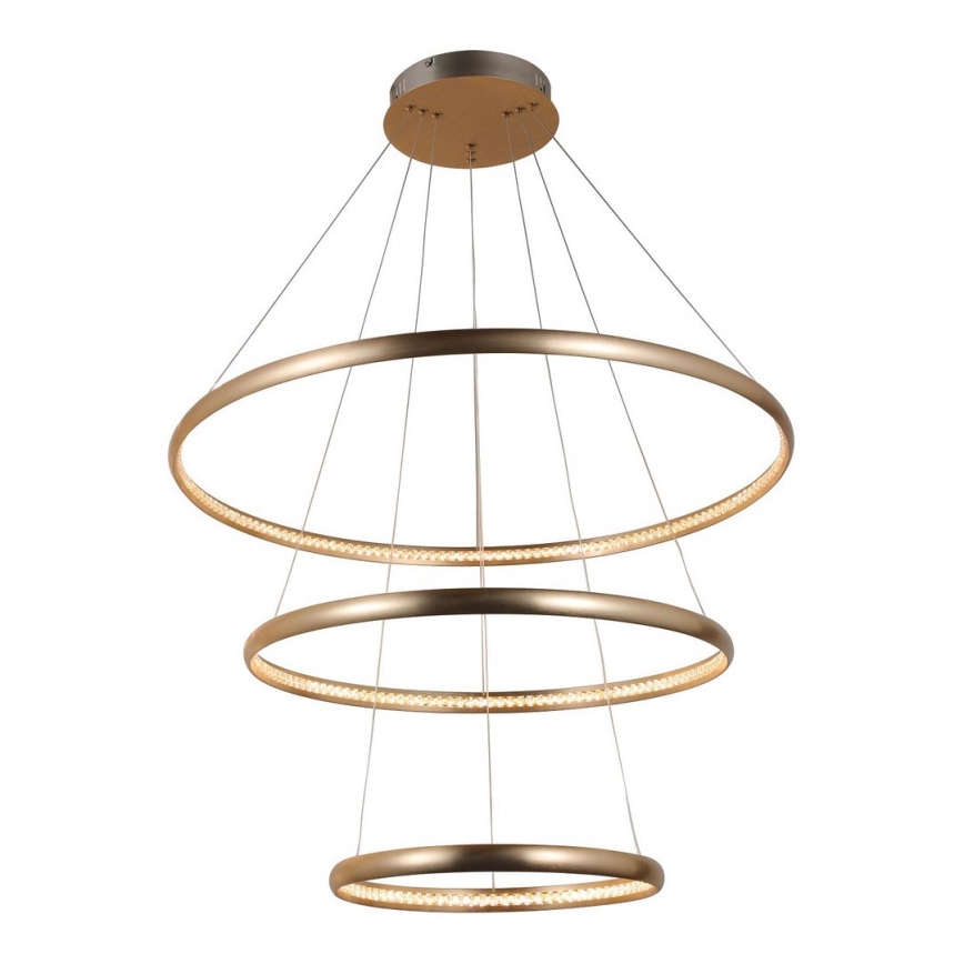 Azzardo AZ4429 - LED takkrona på ett snöre  BRIGHTON LED/55W/230V gold