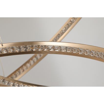 Azzardo AZ4429 - LED takkrona på ett snöre  BRIGHTON LED/55W/230V gold