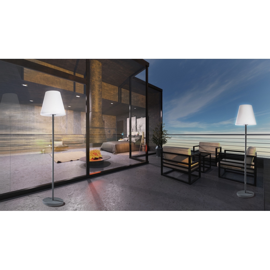 Azzardo AZ4662 - Utomhus lampa  HAVANA 1xE27/25W/230V IP44 svart 