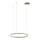Azzardo AZ4970 -LED ljusreglerad ljuskrona på textilsladd HALO LED/46W/230V diameter 60 cm guld