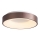 Azzardo AZ4986 - LED taklampa SANTANA LED/30W/230V brun