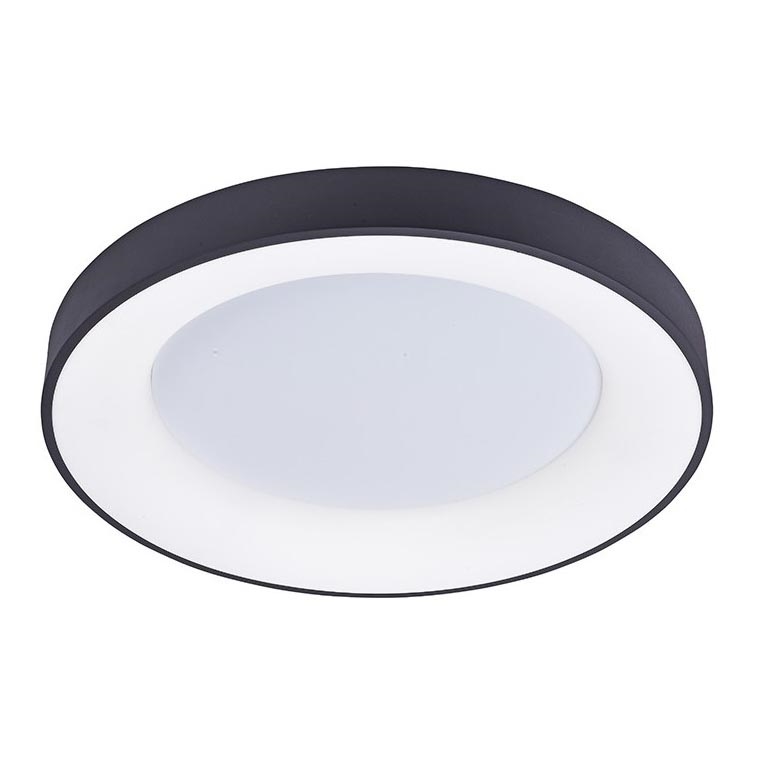Azzardo AZ4987 - LED taklampa SANTANA LED/30W/230V svart