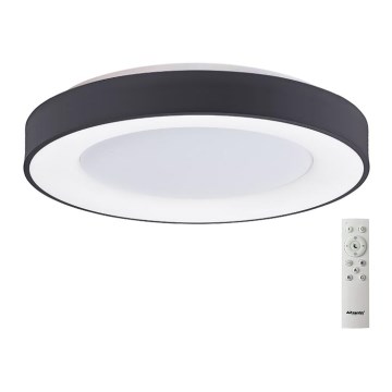 Azzardo AZ4991 - LED Dimbar taklampa SANTANA LED/50W/230V svart + fjärrkontroll