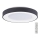 Azzardo AZ4991 - LED Dimbar taklampa SANTANA LED/50W/230V svart + fjärrkontroll