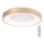 Azzardo AZ4996 - LED Dimbar taklampa SANTANA LED/80W/230V guld + fjärrkontroll