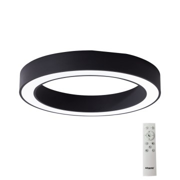 Azzardo AZ5035 - LED Dimbar taklampa MARCO LED/60W/230V svart + fjärrkontroll
