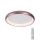 Azzardo AZ5068 - LED Dimbar taklampa ANTONIO LED/32W/230V brun + fjärrkontroll