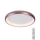 Azzardo AZ5071 - LED Dimbar taklampa ANTONIO LED/50W/230V brun + fjärrkontroll