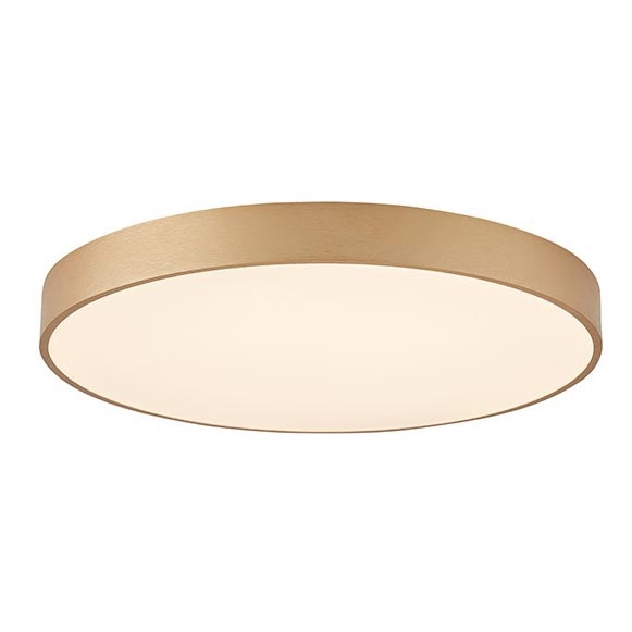 Azzardo AZ5086 - LED Dimbar taklampa MARCELLO LED/80W/230V guld