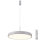 Azzardo AZ5087 - LED ljusreglerad ljuskrona på textilsladd MARCELLO LED/30W/230V vit + fjärrkontroll