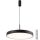 Azzardo AZ5088 - LED ljusreglerad ljuskrona på textilsladd MARCELLO LED/30W/230V svart + fjärrkontroll
