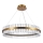 Azzardo AZ5262 - LED ljuskrona med textilsladd FRANCESCA LED/50W/230V diameter 80 cm
