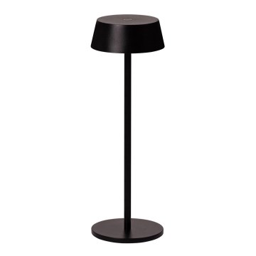 Azzardo AZ5335 - LED Utomhus ljusreglerad rechargeable lampa GILBERTO LED/2W/5V IP54 svart