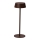 Azzardo AZ5336 - LED Utomhus ljusreglerad rechargeable lampa GILBERTO LED/2W/5V IP54 brun
