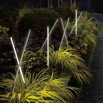 Azzardo AZ5338 - LED-lampa för utomhusbruk FREDO LED/12W/230V IP54 98 cm