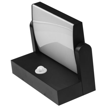 Azzardo AZ5340 - LED Utomhus vägglampa med sensor DURANTE LED/21W/230V IP54
