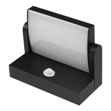 Azzardo AZ5340 - LED utomhusvägglampa med sensor DURANTE LED/21W/230V IP54