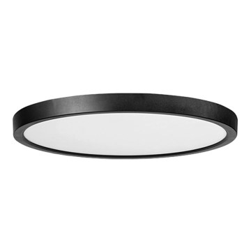 Azzardo AZ5370 - LED ljusreglerad taklampa till badrum PANKA LED/45W/230V IP40 svart