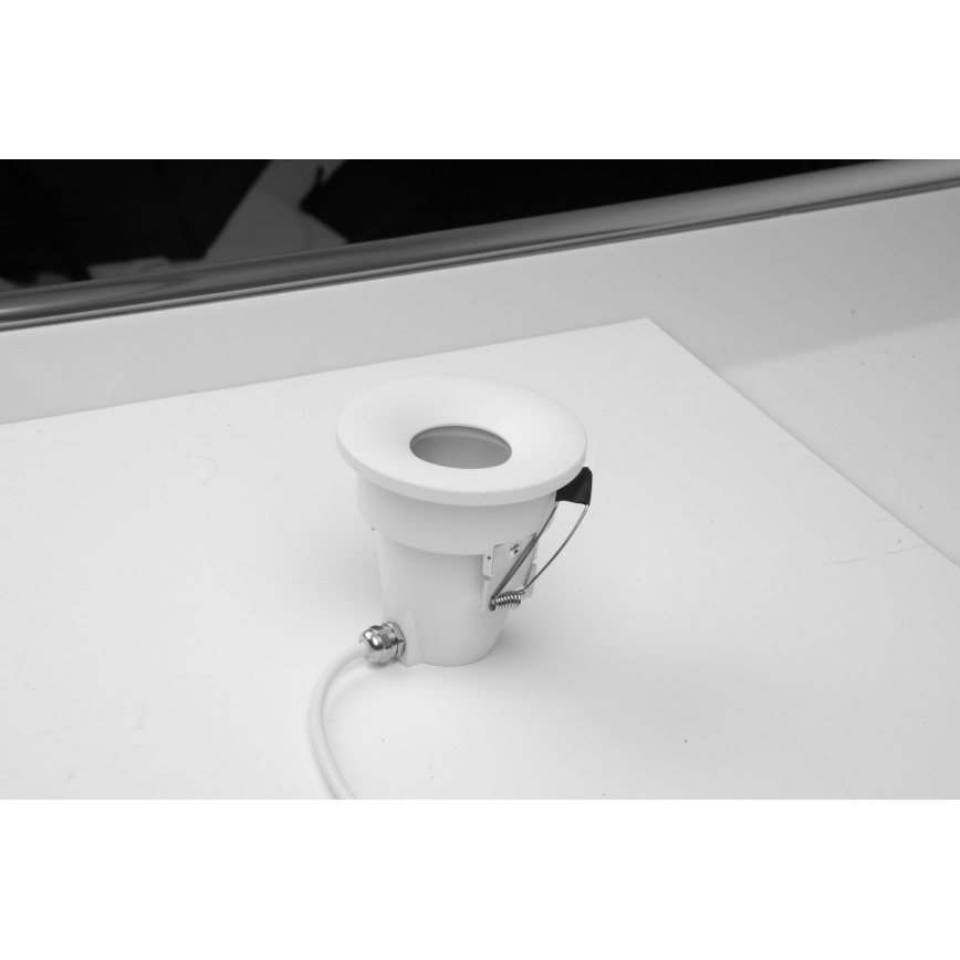 Azzardo AZ5389 - Badrum infälld lampa ROMOLO 1xGU10/50W/230V IP65 vit