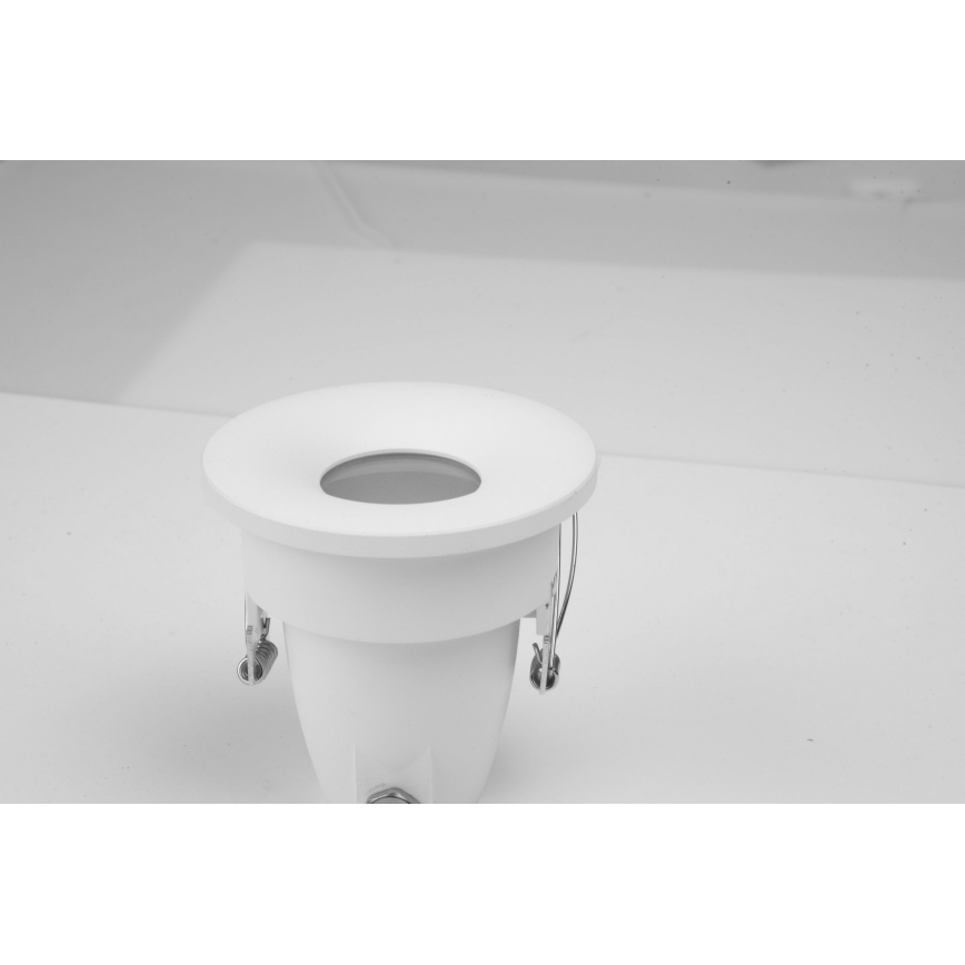 Azzardo AZ5389 - Badrum infälld lampa ROMOLO 1xGU10/50W/230V IP65 vit