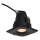 Azzardo AZ5392 - Badrum infälld lampa ROMOLO 1xGU10/50W/230V IP65 svart