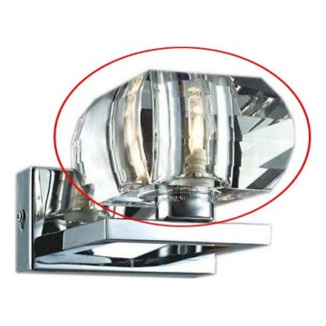 Azzardo - Ersättningsglas för vägglampa RUBIC