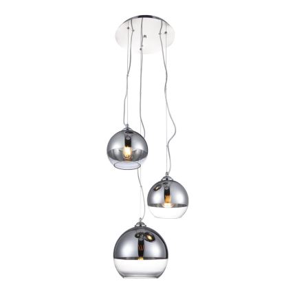 Azzardo - Ersättningsglas till ljuskrona BALL - liten diameter 18 cm