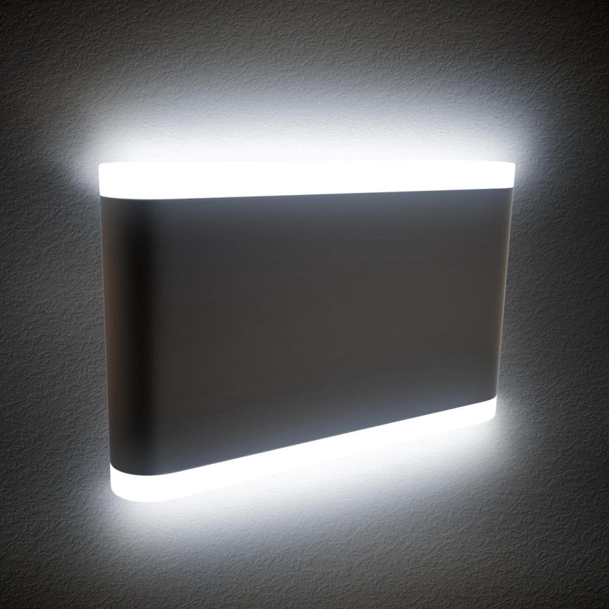 B.K. Licht 1184 - LED vägglampa för utomhusbruk 2xLED/3,5W/230V IP44 4000K