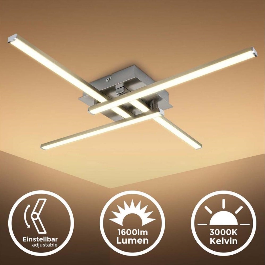 B.K. Licht 1315 - LED taklampa  4xLED/5W/230V