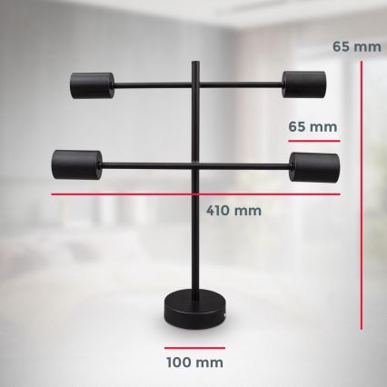 B.K. Licht 1343 - Takkrona  on a pole 4xE27/60W/230V
